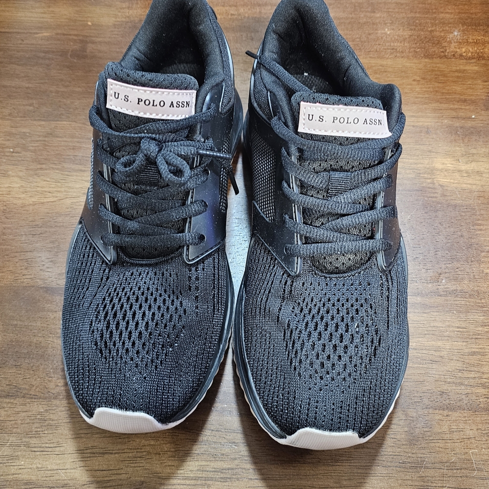 U.S. Polo Assn. Men's Black Athletic Shoes